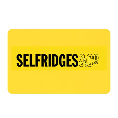 selfridges gift card tesco.